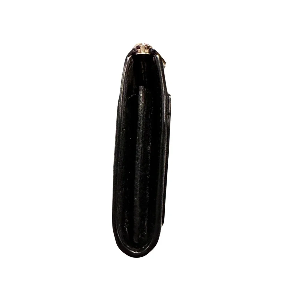 Kate Spade New York‎ Black Pebbled Leather Zip Wallet